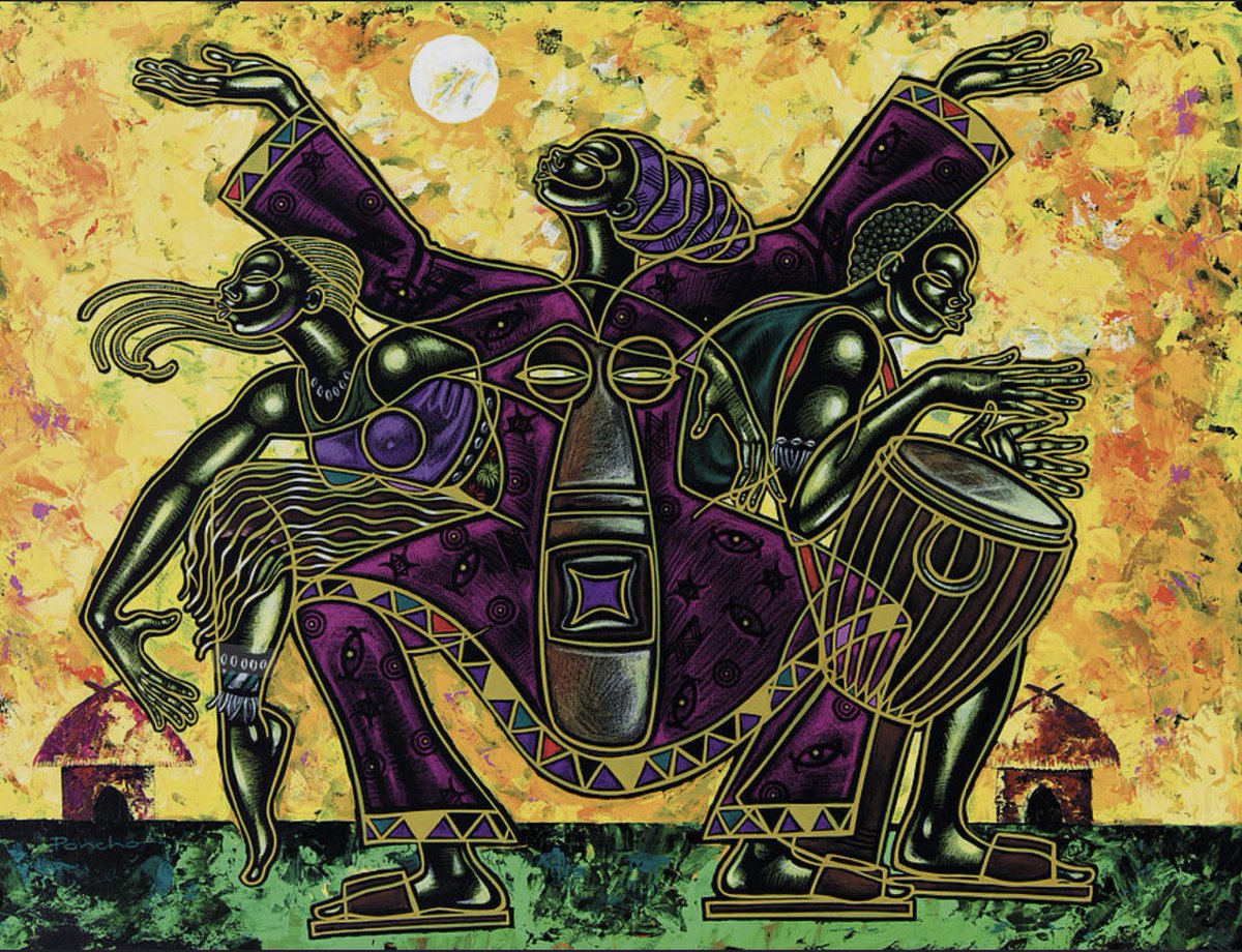 HAPPY 2025, Y’ALL!
Move forward.
Be grounded in purpose.
Listen to your heart.
Keep your head to the sky…

(Art: Larry “Poncho” Brown)