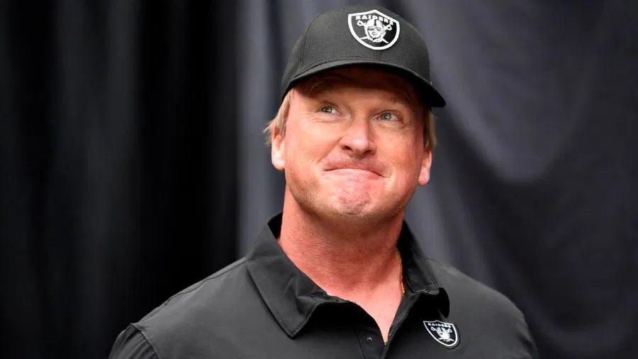 nflrums's tweet photo. Former #Raiders HC Jon Gruden is getting interest from some #NFL teams as Black Monday is on the horizon. https://t.co/eiaZeaRAuA