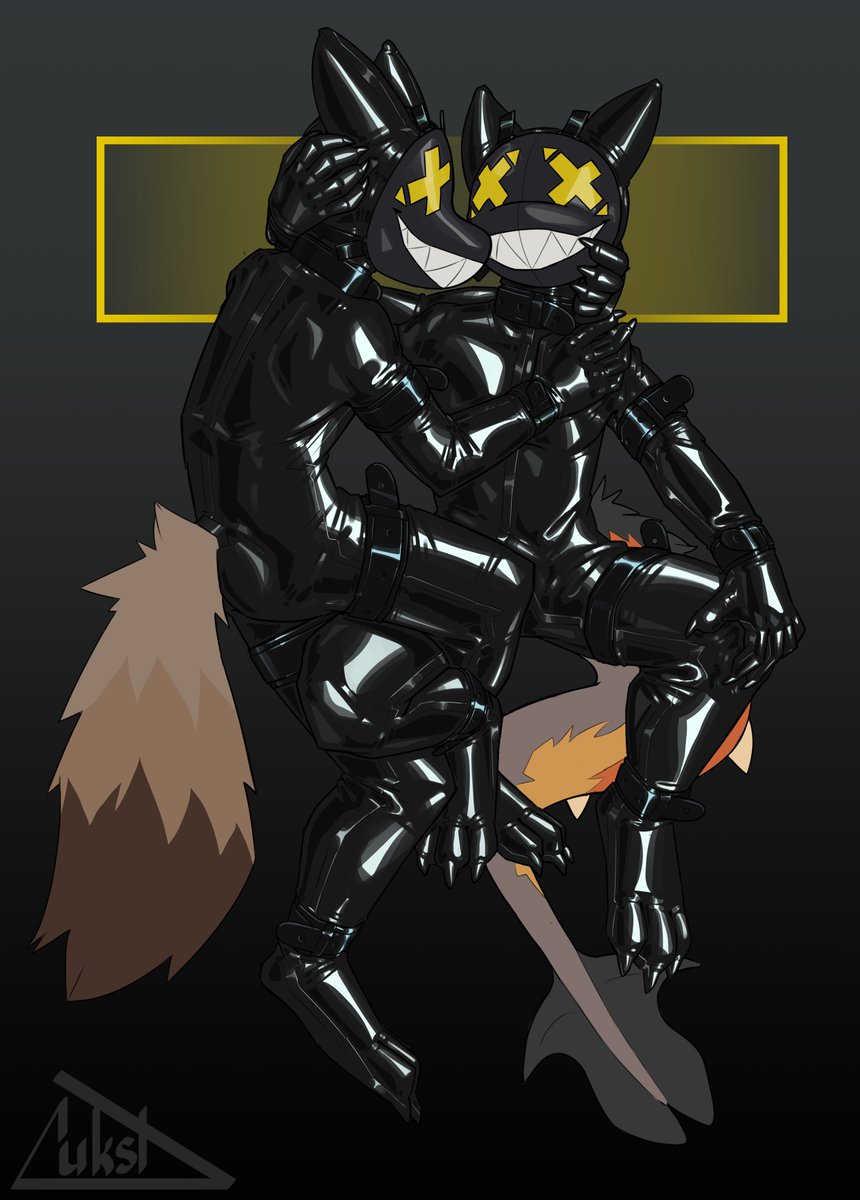 Now there's two of them

Something, something, happy new year!
The other tail belongs to @ LatexMisfit