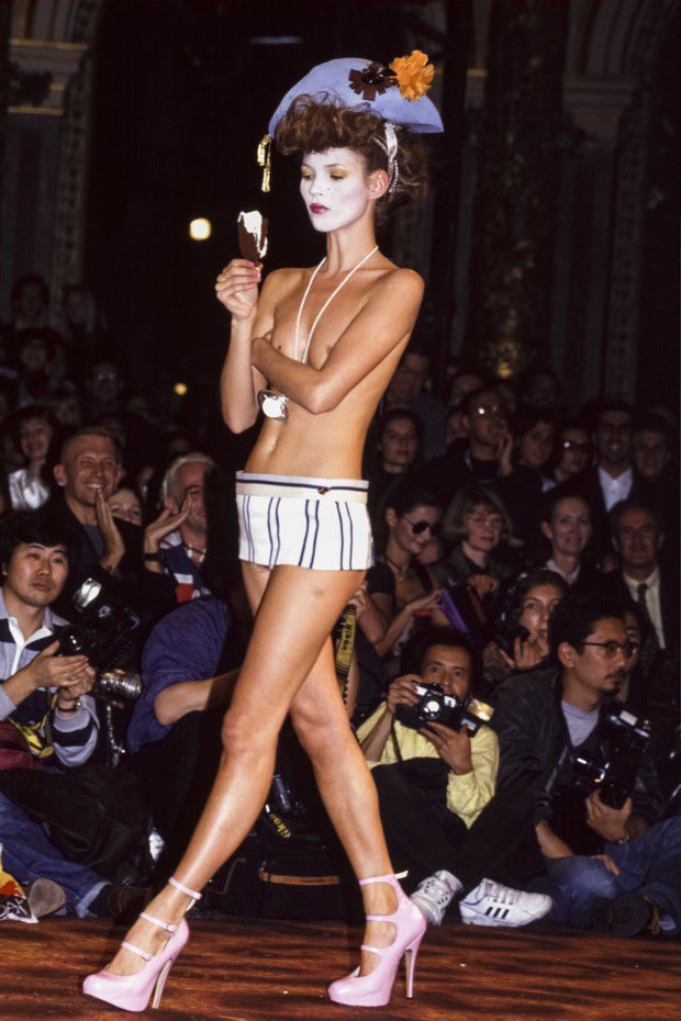 Kate Moss for Vivienne Westwood (1994)