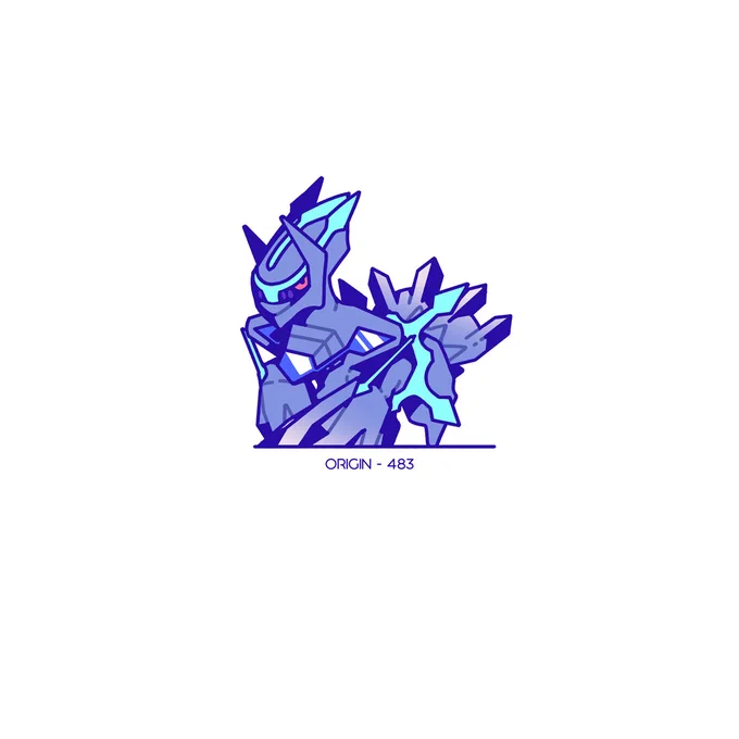 Origin Forme 483-484: Someone in the comments reminded me that I haven't drawn these forms yet! Can't leave that hanging before actually starting Gen 9 soon. Happy New Year! 