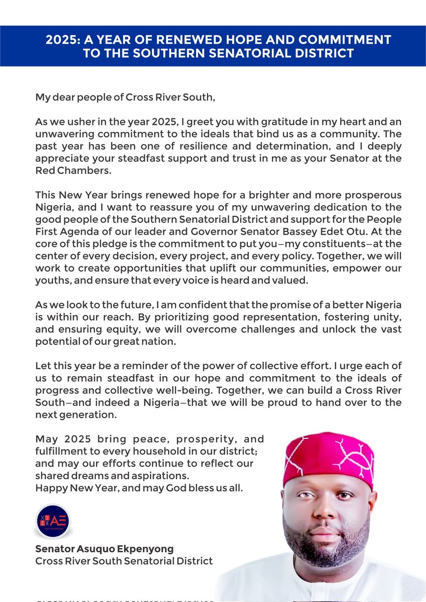 Asuquo Ekpenyong tweet media