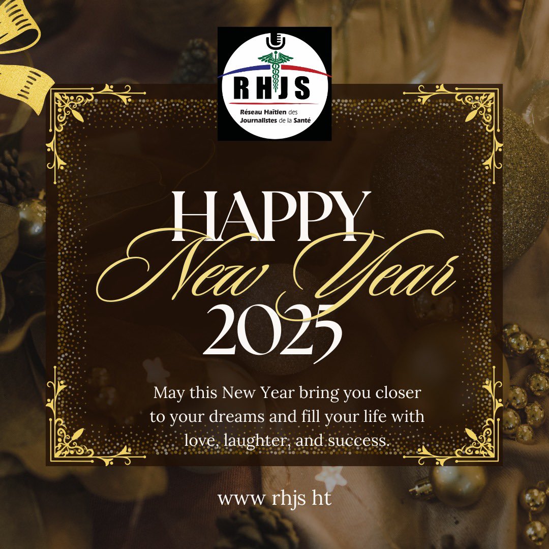 RhjsHaiti's tweet image. Une meilleure année en 2025
A nos précieux partenaires, collaborateurs et bénéficiaires, en
ce nouvel an, nous tenons a exprimer notre gratitude pour
votre soutien et engagement envers nous, sachez que votre contribution a été essentielle à notre réussite.

#RHJS #Sante