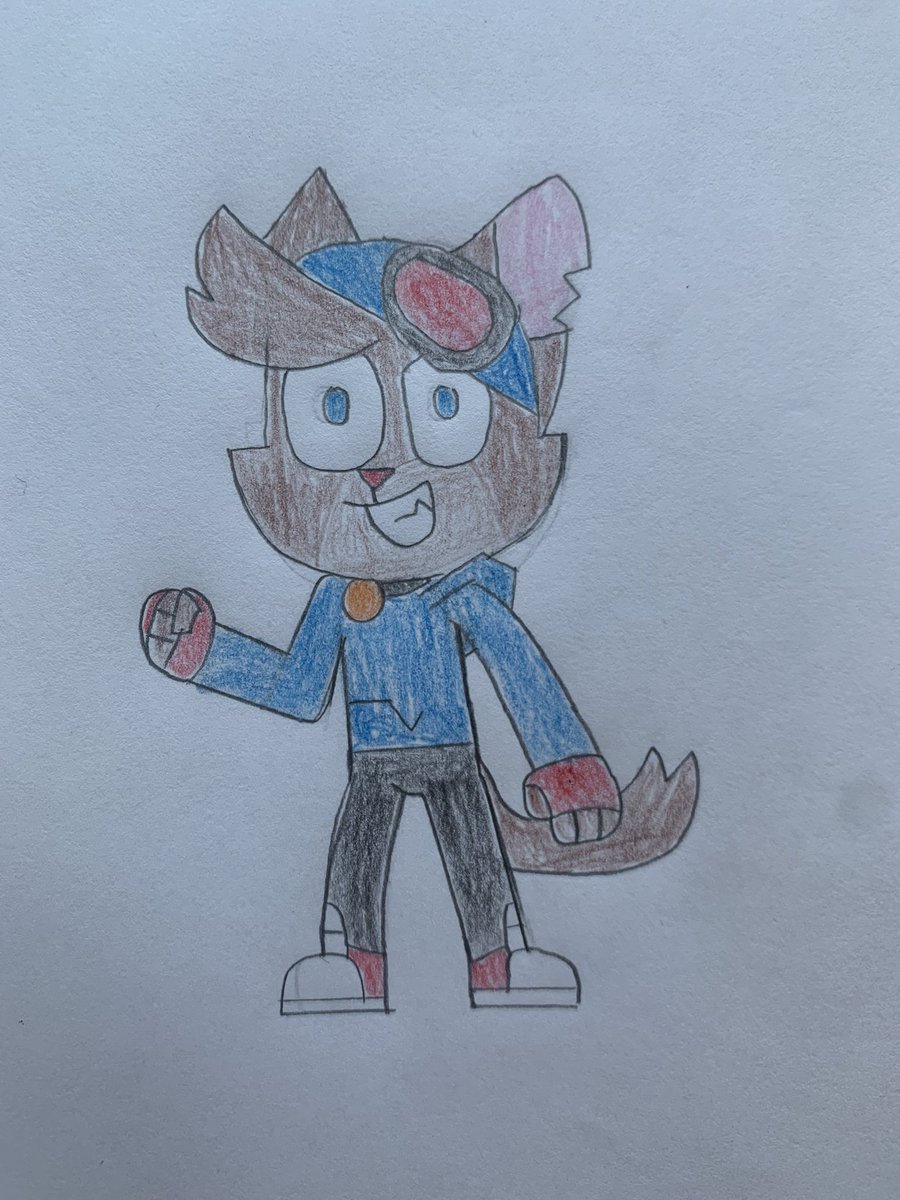 My first post in 2025, this is for <a href="/ajmarekart/">AJMarekArt</a> Thank you for making this character