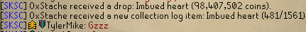 OxStache's tweet photo. first imbued heart at 65.8m slayer and 754 superiors https://t.co/AKv7R2zSch