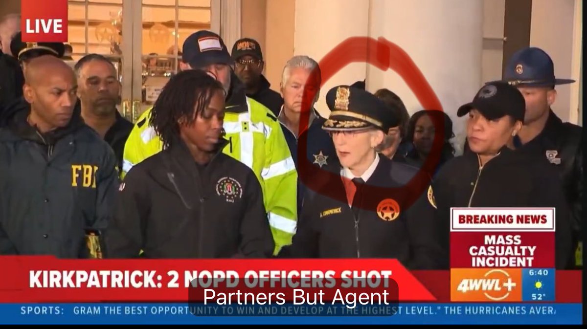 New Orleans Superintendent of Police Anne Kirkpatrick is ALSO an instructor for the FBI’s Leadership Training Program, where she instructs on "Bias and Diversity". She’s the chief of New Orleans Police Dept and a DEI teacher.

DEI is a danger to the security of our country.