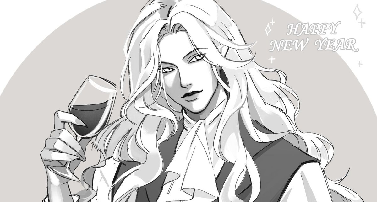 viccerys's tweet photo. Happy new year! ✨
#castlevania #alucard https://t.co/qCZTHJPSoq