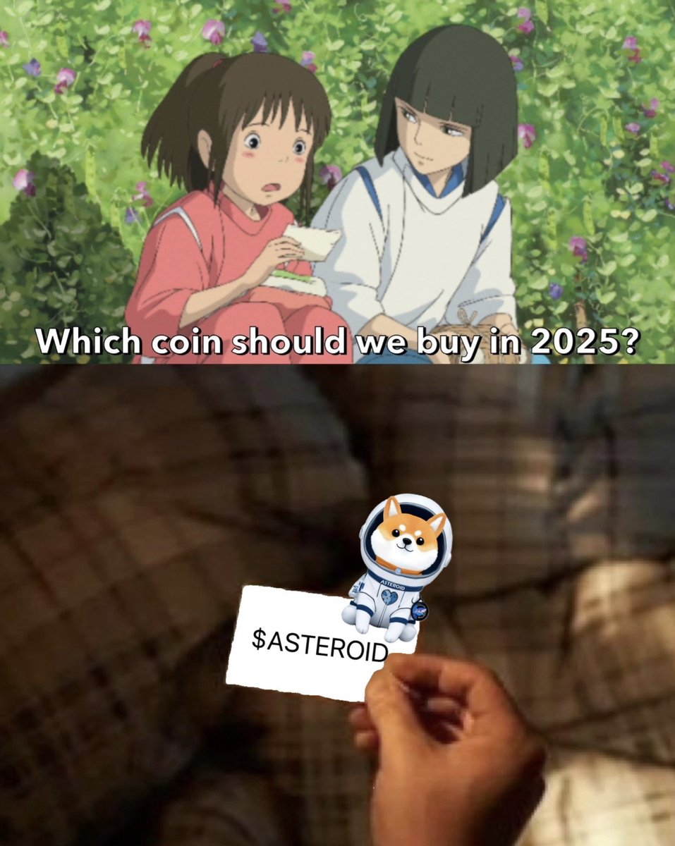 BadMemeMaster's tweet photo. 2025不容錯過🐕☄️

@Asteroidcto #2025newyear #Bullish 
#meme #Crypto #Web3 https://t.co/4KaGPyzQDV