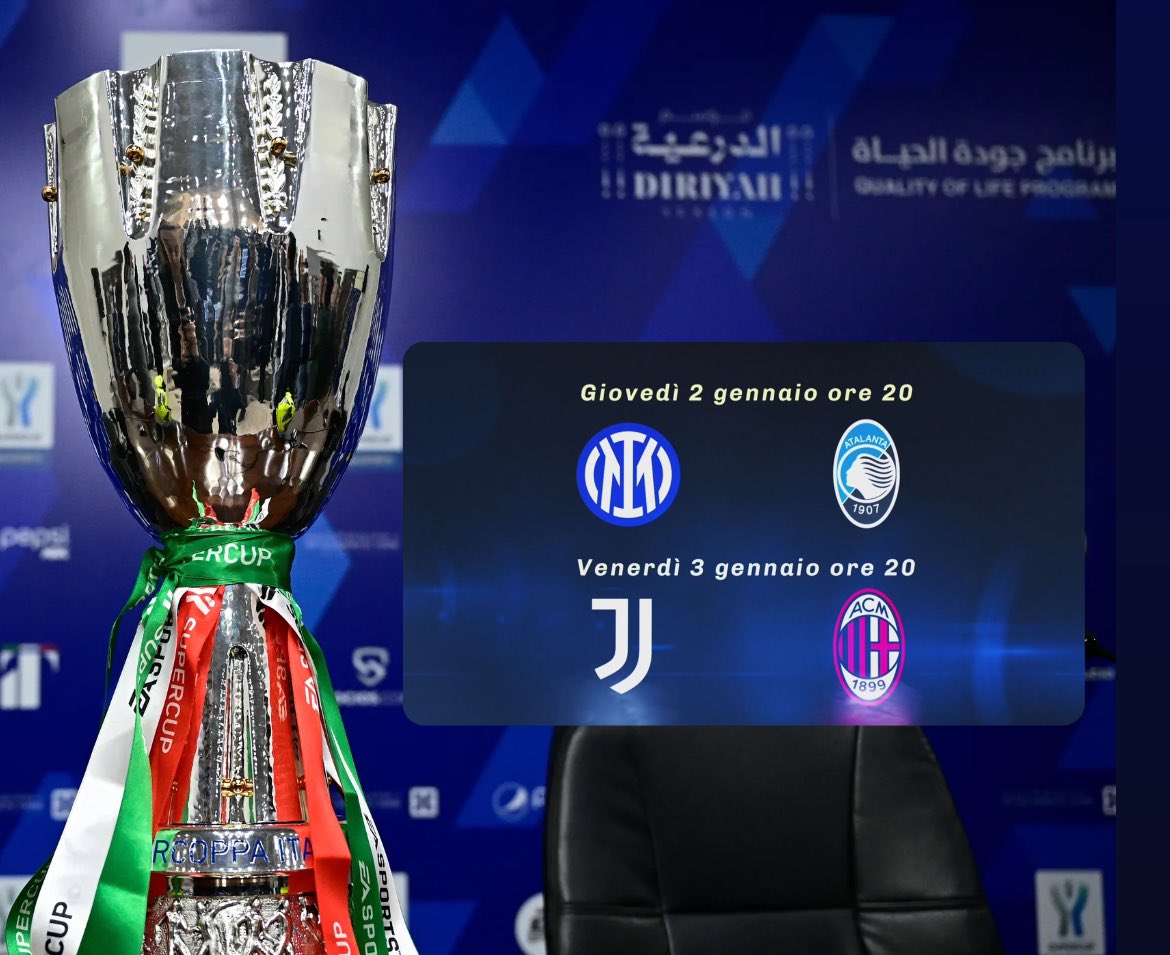 “La Supercoppa conta poco”.

Cazzate.

- Se perdi, ti rompono le balle
- Porta grano (8 mln al vincitore)
- Permette di aprire la bacheca, cosa affatto scontata nella stagione di qualunque club.

La Supercoppa è “scomoda”, ma eccome se conta.