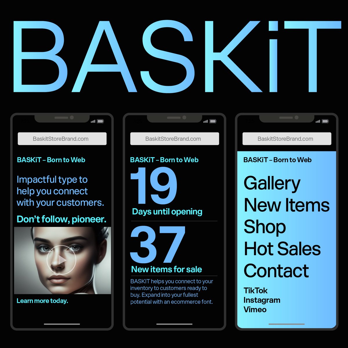 momentum18's tweet image. A five-star font that is so good that it has an estimated over 20,000 illegal downloads. Please support small font foundries dedicated to serving the needs of creatives. License from Momentum 18: momentum18.com/fonts/baskit.h…