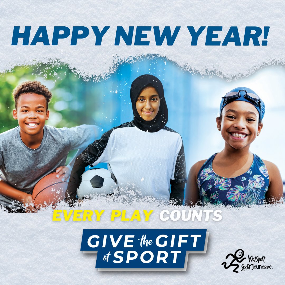 As we close the page on 2024, we want to thank our entire KidSport community for all your support this year to ensure no child is left on the sidelines. But there is still work to do. Donate today to help fund a season of sport for a child this year. kidsportcanada.ca/GiftofSport