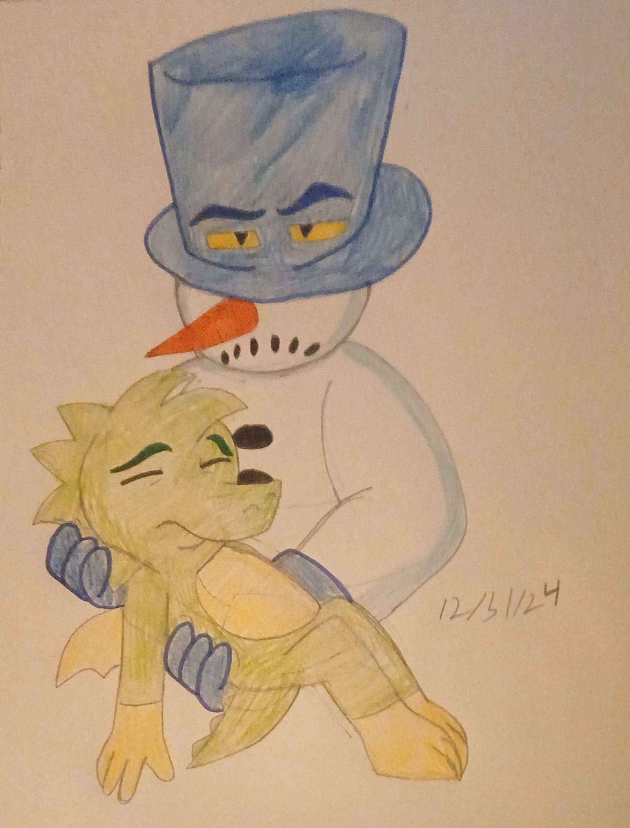 KadiWright3's tweet photo. Imagine being in a blizzard with your greatest enemy ⛄️🐲 #tabaluga #arktos #fanart #myart #ArtistOnTwitter #blizzard https://t.co/YVvFxw0qWj