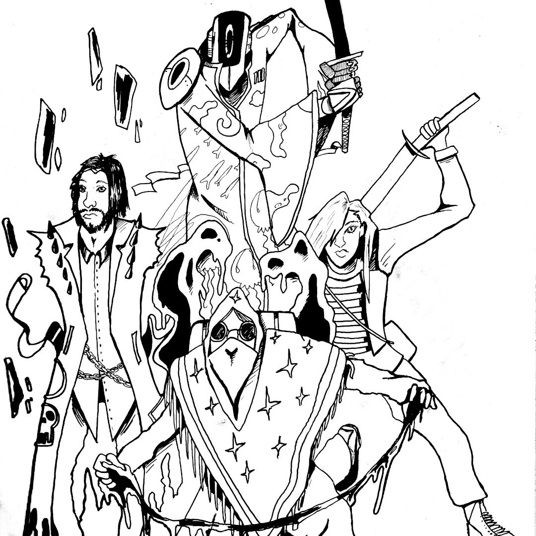 Happy New Year from LAG Comics. This year, we hope to launch our first ever issue and that means we have to get to work! Here's a few characters from one of our factions, The League.

#LAGcomics #lilacsandgingersnaps #comicart #traditionalmedia