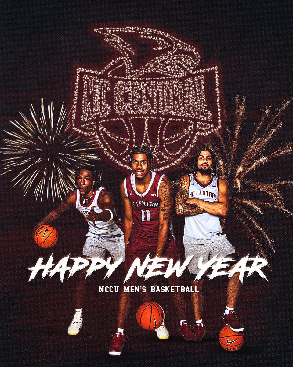 Happy New Year from NC Central Men’s Basketball!

#WeAreNCCU 🦅🏀