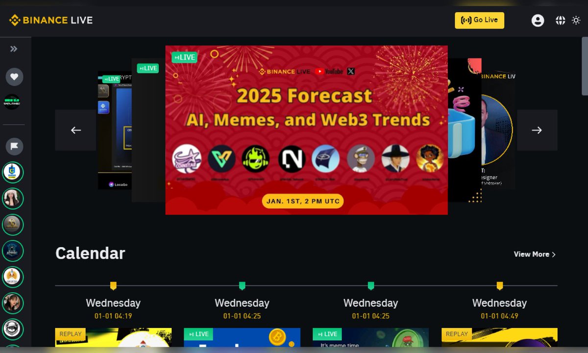 🎉Thank you to the 80K audience who tuned in to the insightful AMA on X Spaces and Binance Live today! Our session was also featured on the front page of Binance Live.   

We explored the transformative role of AI in Web3, the future of memes, and the latest Web3 trends for 2025.