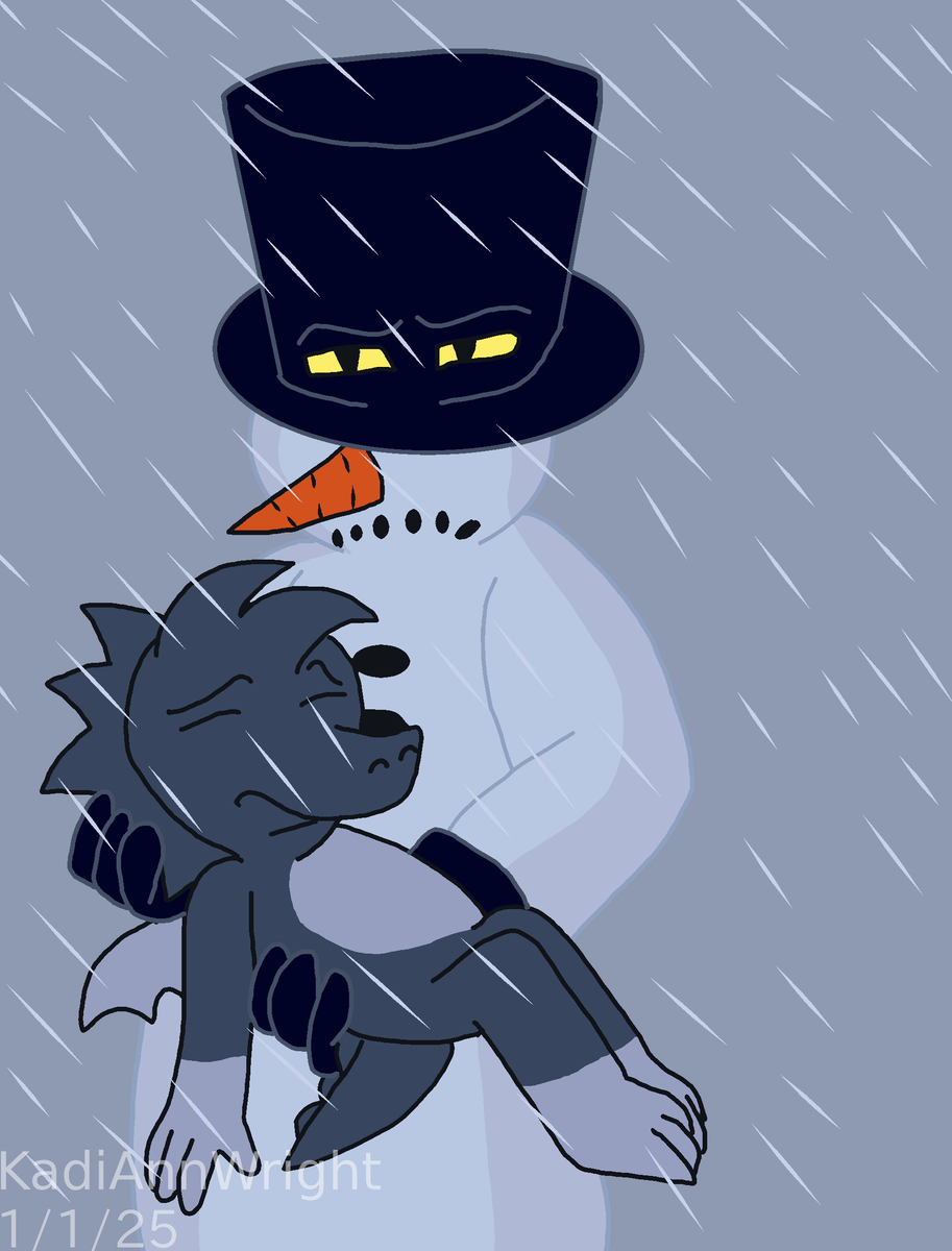 KadiWright3's tweet photo. Imagine being in a blizzard with your greatest enemy ⛄️🐲 #tabaluga #arktos #fanart #myart #ArtistOnTwitter #blizzard https://t.co/YVvFxw0qWj