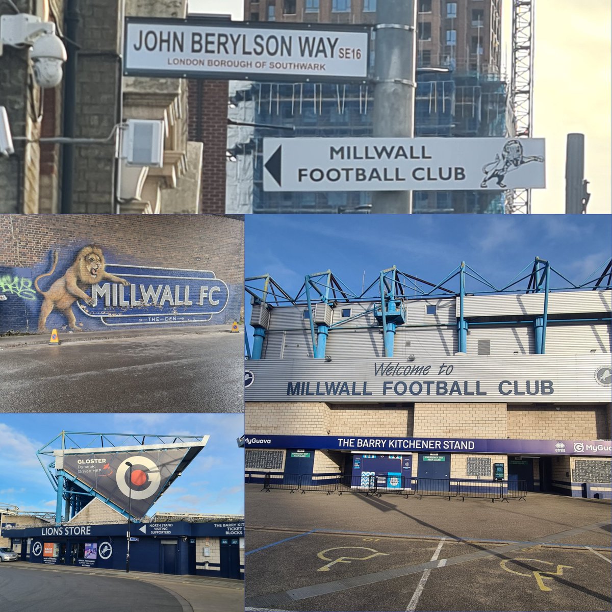 Grampy561's tweet photo. The New Den, home of Millwall Football Club, opened on August 4, 1993: https://t.co/ykjK8vNtcA
