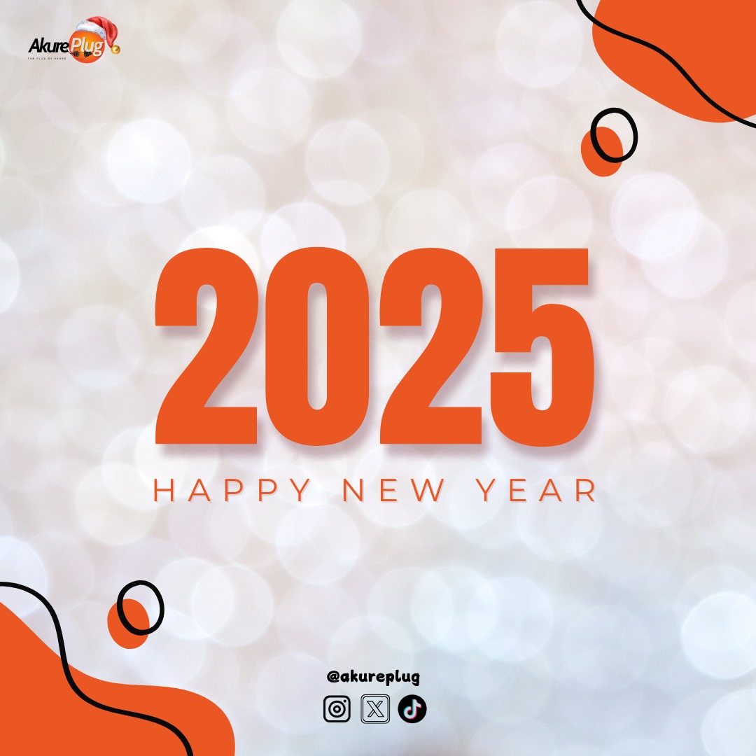AkurePlug's tweet photo. Welcome to 2025 Akure Community!
Cheers to more fun, great food, wonderful experiences and loads of happiness
We're doing bigger things together this year ๐งก
Tell us something you want us to do more of in 2025๐
#AkurePlug https://t.co/ujdZ2BTxtX