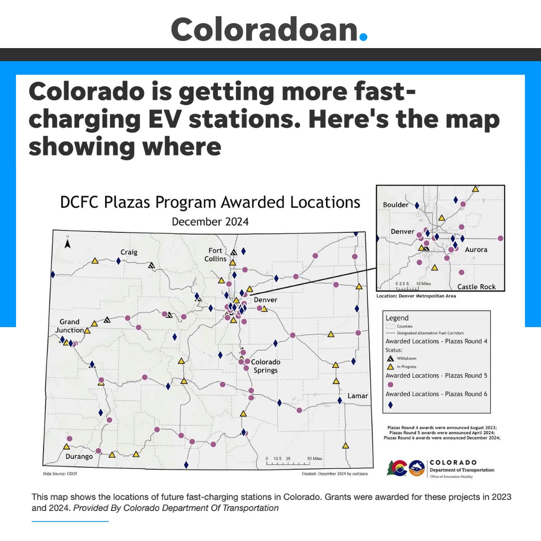 We are making it easier than ever to drive an electric vehicle in Colorado.

ow.ly/UOzx50UyqXq