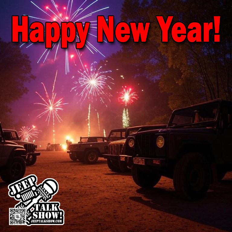 JeepTalkShow's tweet image. Congrats for surviving to 2025! #jeeptalkshow #jeep #jeeplife #jtschicchat