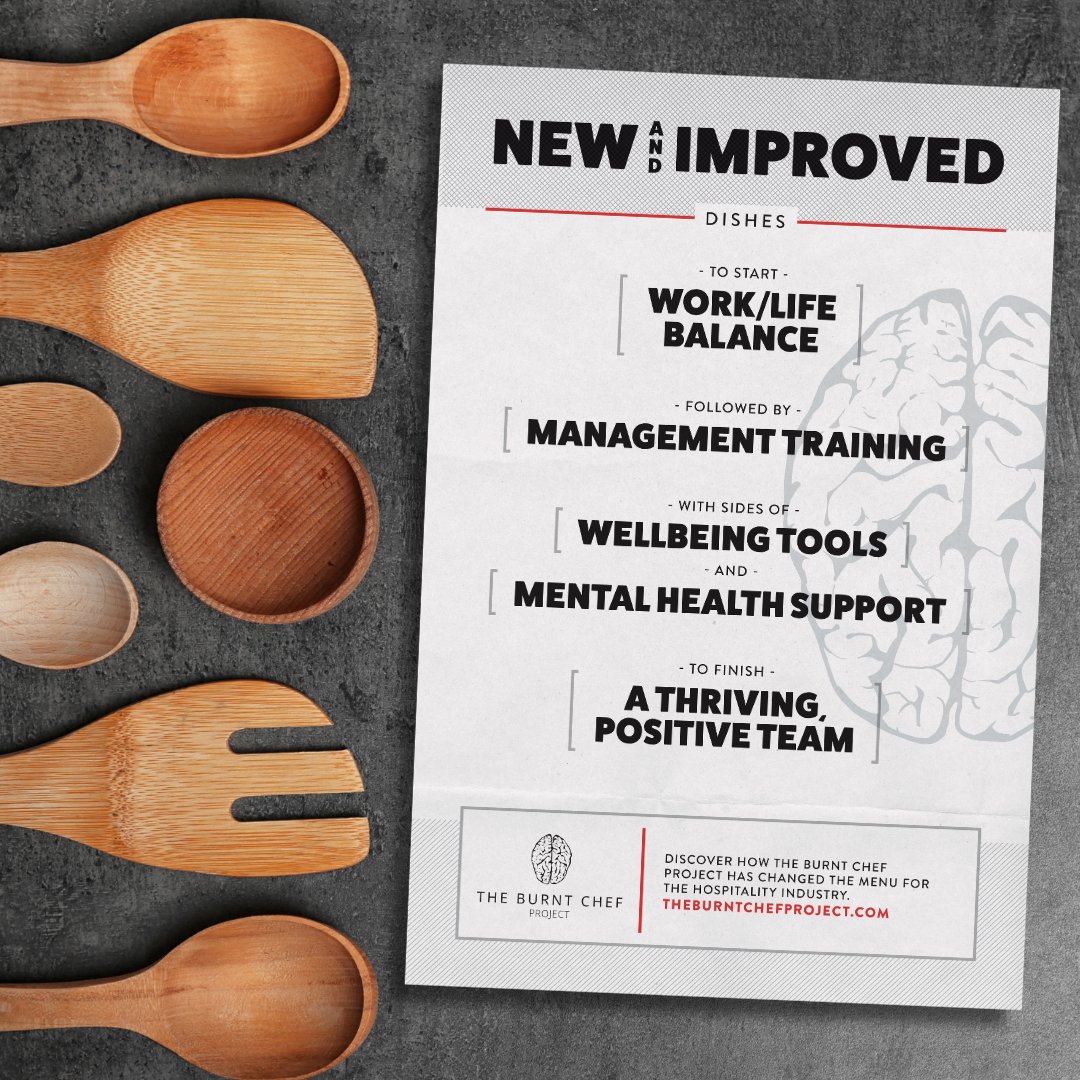 burnt_chef's tweet photo. #ChangeTheMenu this new year ✨
Swap antisocial hours for work/life balance, unsupportive structures for management training, and total burnout for a thriving positive team, and increase your retention today.
Find out how we can help here ⬇️
https://t.co/bQkq7zUOri https://t.co/4vEZeq9naf