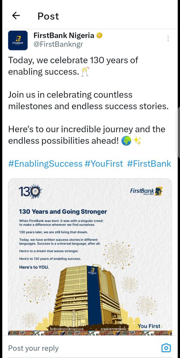 #DecemberIssaVybe #FirstBankIssaVybe #YouFirst #Bankaclaus
<a href="/FirstBankngr/">FirstBank Nigeria</a>