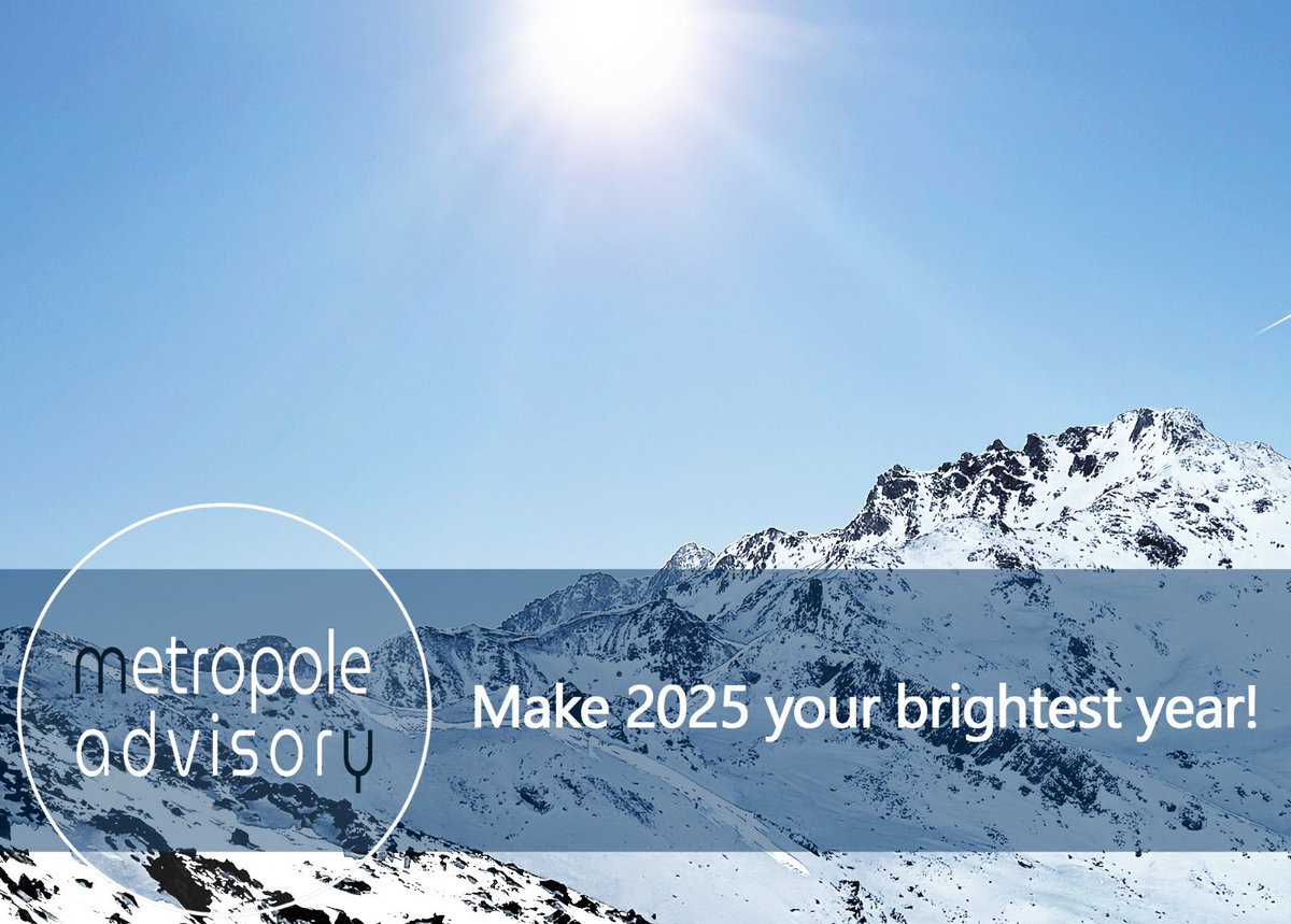METROPOLE ADVISORY wishes you a Happy New Year 2025! Make 2025 your brightest year!