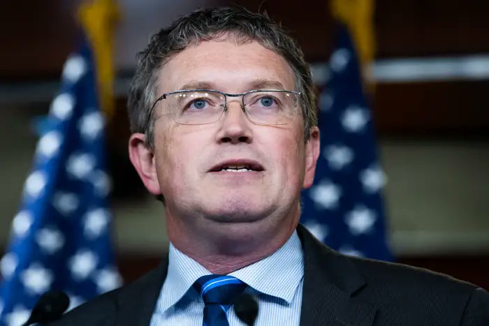 AFpost's tweet photo. Rep. Thomas Massie exposes bill to protect Netanyahu included in the House rules package, scheduled for a vote immediately after the Speaker election.

Follow: @AFpost https://t.co/5Jv0Vb2tqM