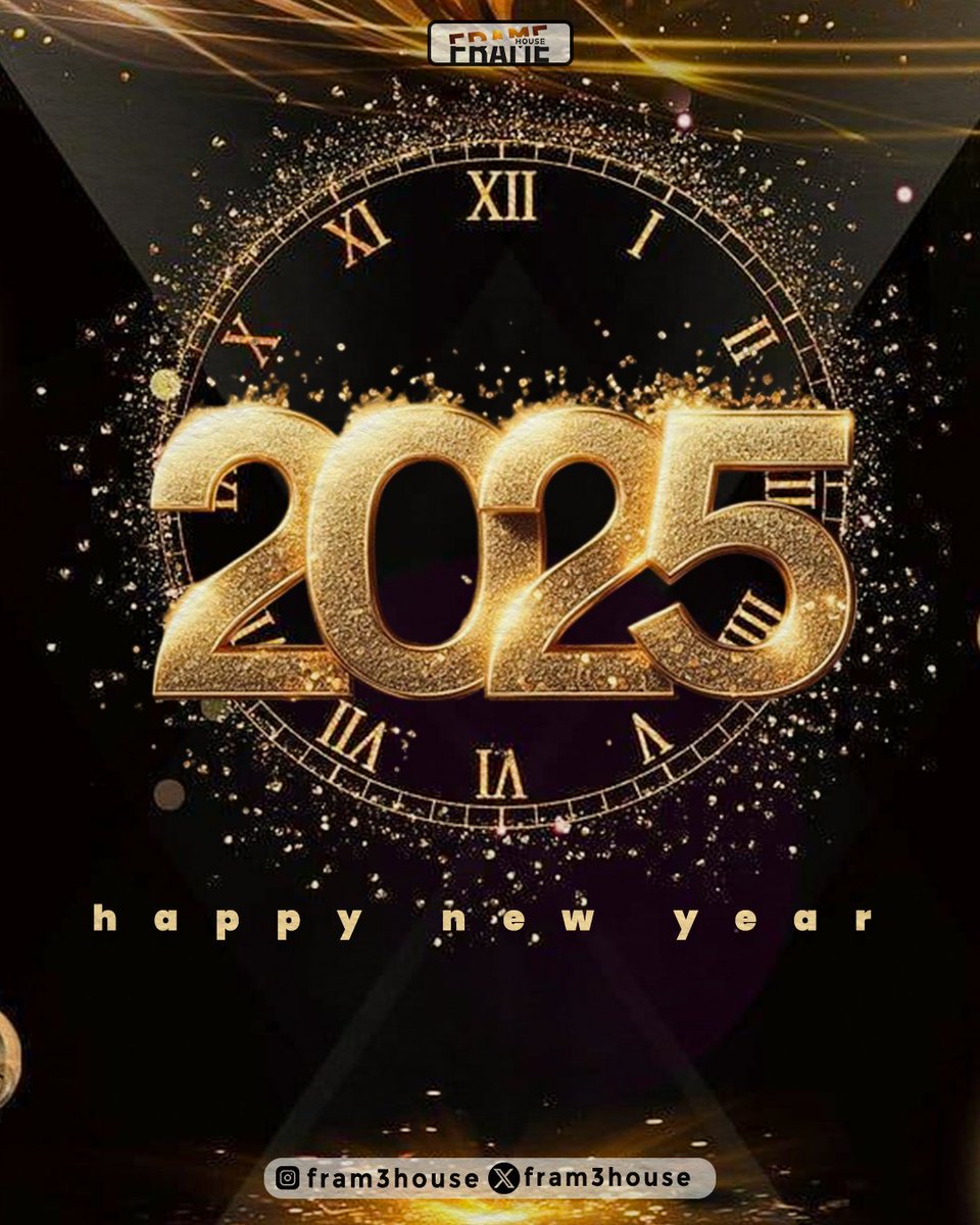 fram3house's tweet photo. We all from framehouse wishes you a wonderful year ahead!✨️
Welcome to 2025 https://t.co/tfmZwTaSbp