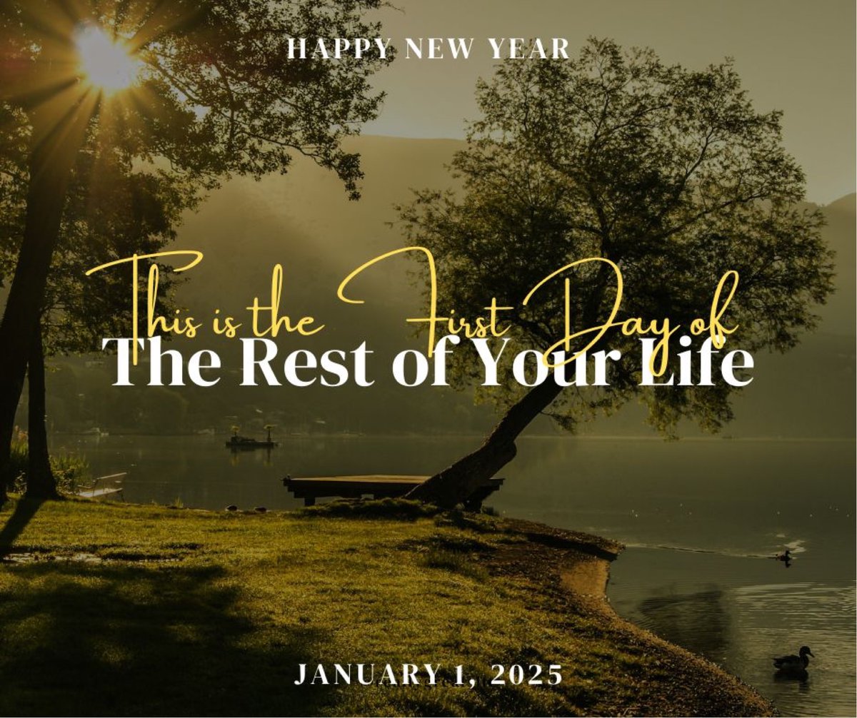 A new year is a fresh opportunity to align your life with what truly matters: God's glory and His will. As you step into 2025, remember this: lasting change is not achieved by human effort alone but through faithful obedience to God and His Word. Don’t just make