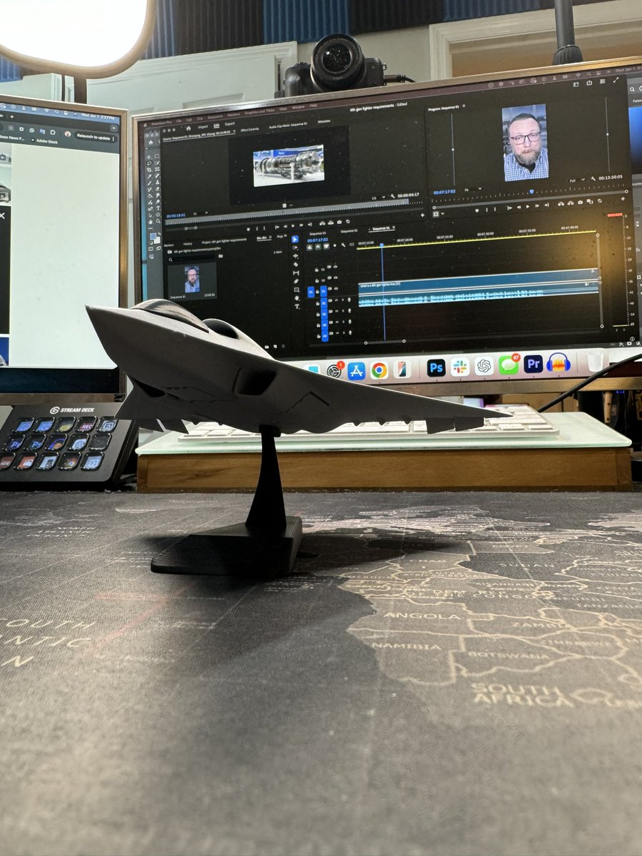 AlexHollings52's tweet image. Best J-36 model I’ve found to print so far!