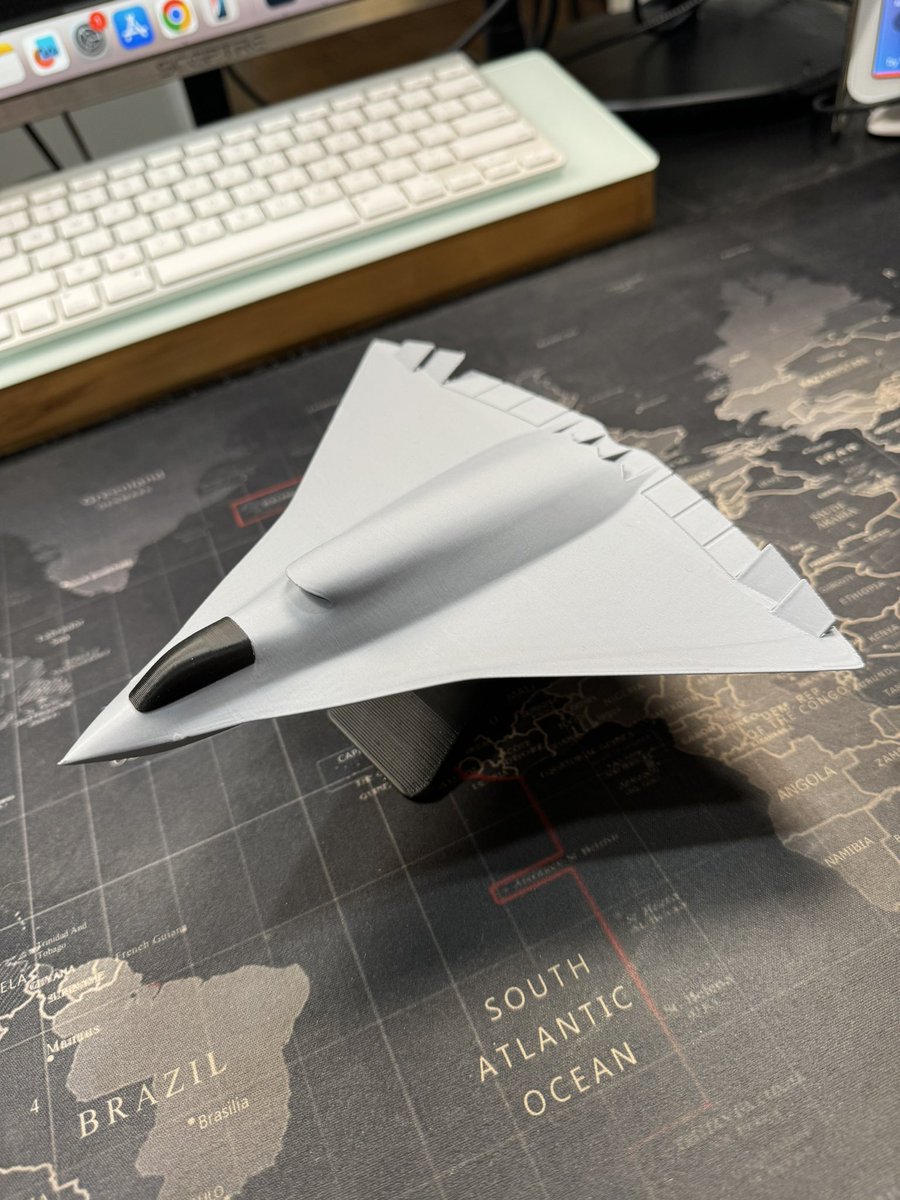 AlexHollings52's tweet image. Best J-36 model I’ve found to print so far!