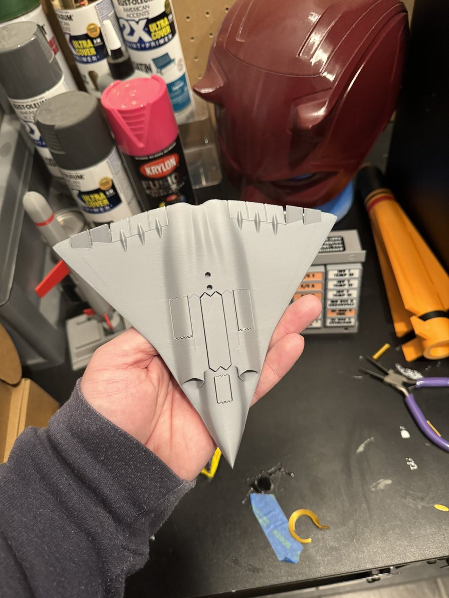 AlexHollings52's tweet image. Best J-36 model I’ve found to print so far!