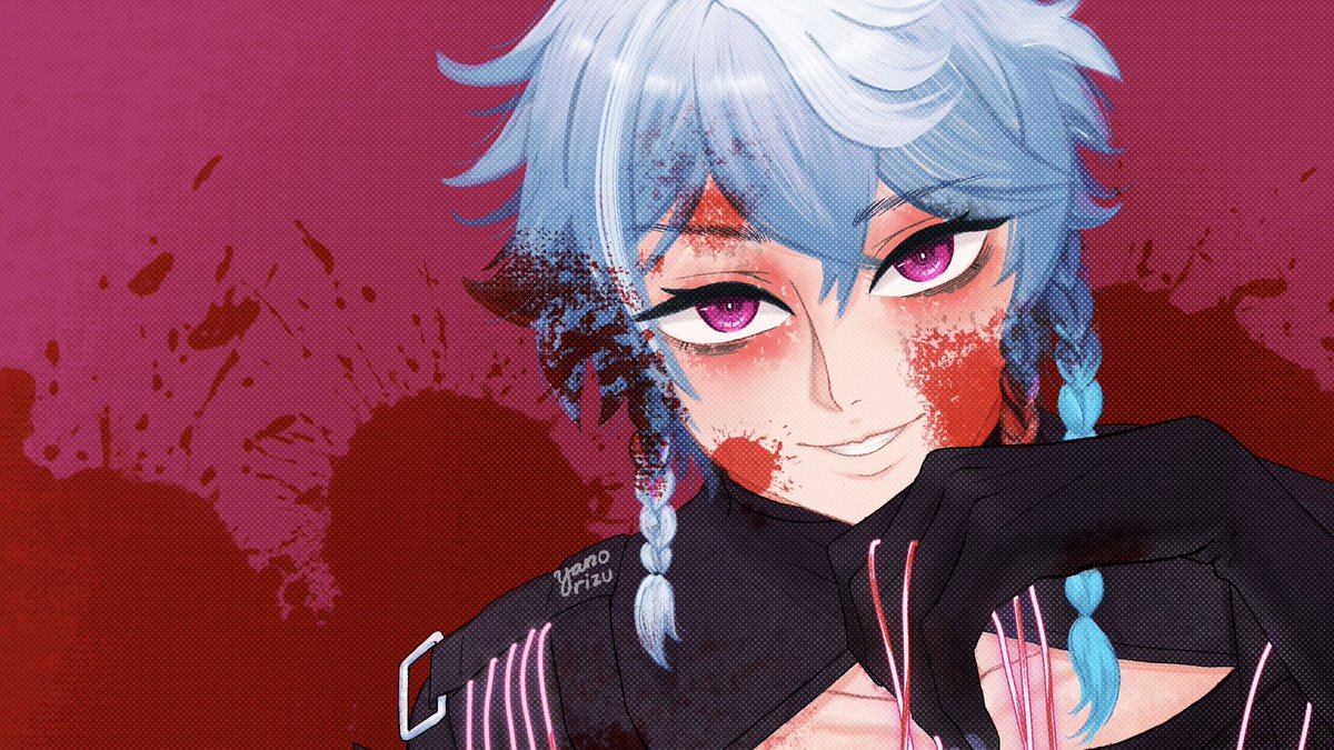 YanoRizu's tweet photo. Rip these doubtful eyes
Drain me until there’s nothing left
Onwards till death 
 #Artavio https://t.co/fgyqQY3AsG