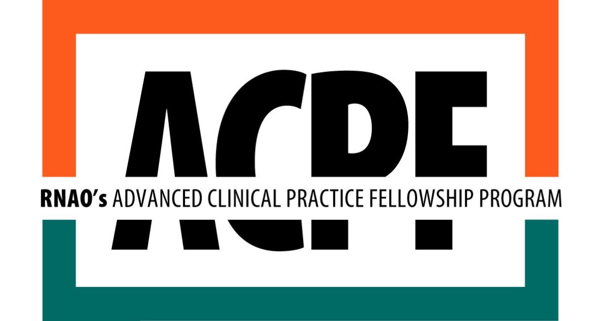 RNAO's tweet photo. Dear Nurse,

Is your new year's resolution to learn new skills/ advance your nursing practice while improving client care &amp; health outcomes in Ontario?
Then RNAO's Advanced Clinical Practice Fellowship (#ACPF) program is for you.

📢#RNs &amp; #NPs: Apply now: https://t.co/kkmydYufbW https://t.co/tV04EKMYYo
