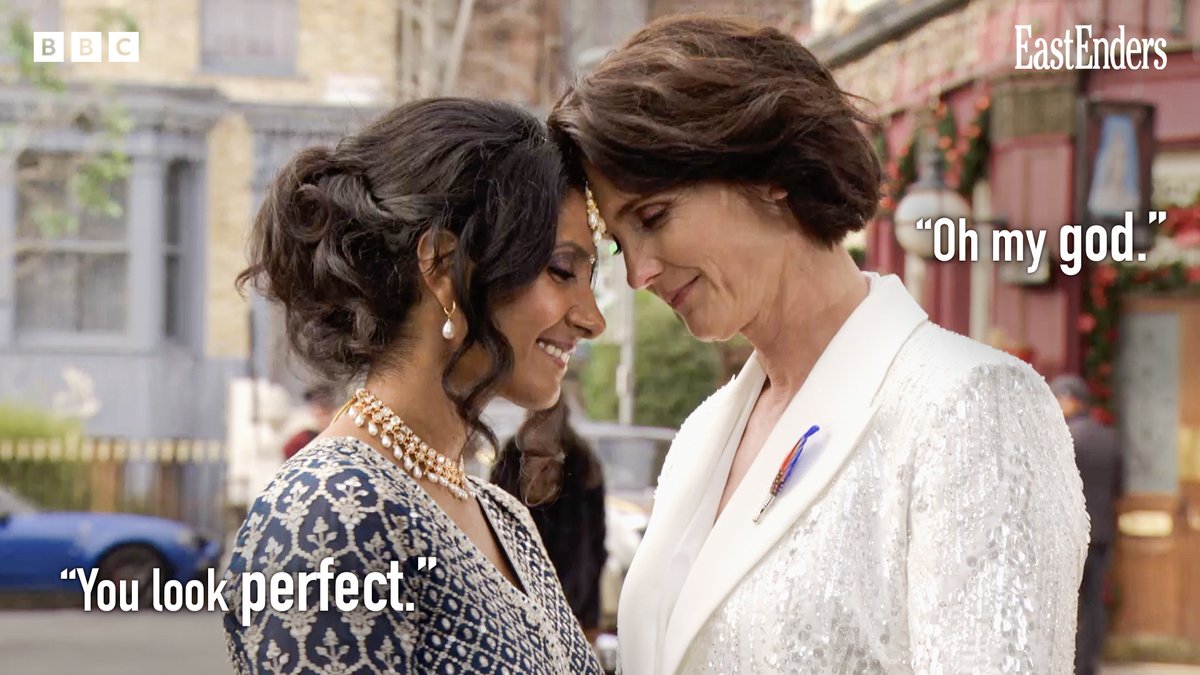 The beautiful couple. #EastEnders