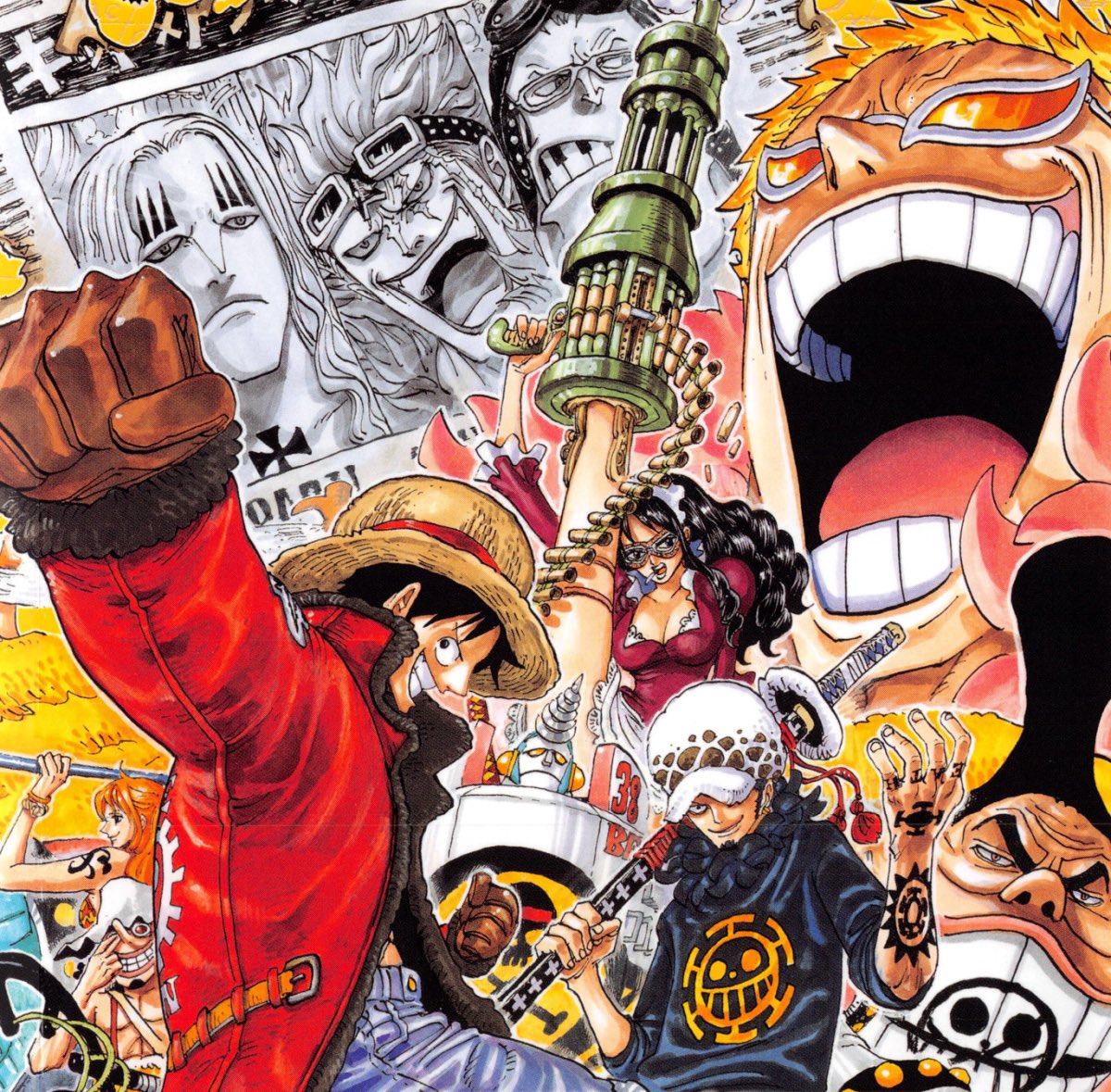 Geo_AW's tweet photo. Dressrosa began 10 years ago (2015) https://t.co/h7wdtPtU3D