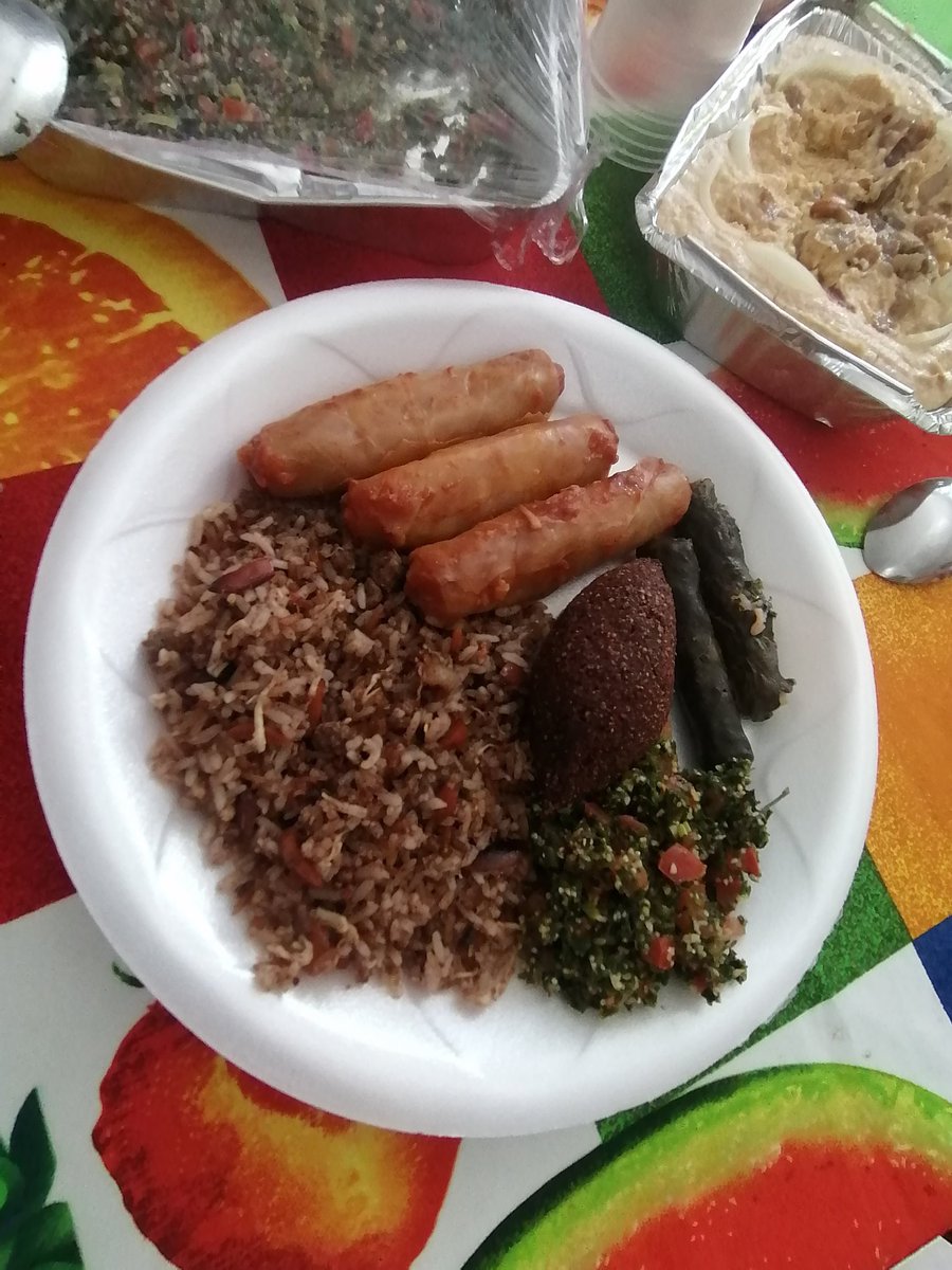 sariway's tweet photo. Mi recalentao is better than yours
#tahine
#hummusdeberenjena
#tabbuleh
#kibbeh
#parras
#repollitas
#arrozdealmendras
#fattush
Shokran 🙏🏻
Allahmdullilah 🎁 https://t.co/qhm21aELFp
