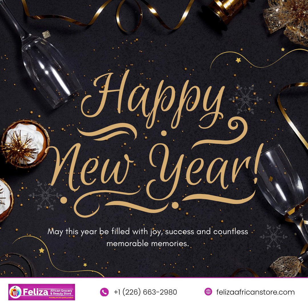 FelizaStore's tweet photo. May this new year bring endless blessings and divine light into your life. We wish you joy, prosperity, and countless moments of happiness in 2025.

Happy new year! https://t.co/Ym3i2m806P
