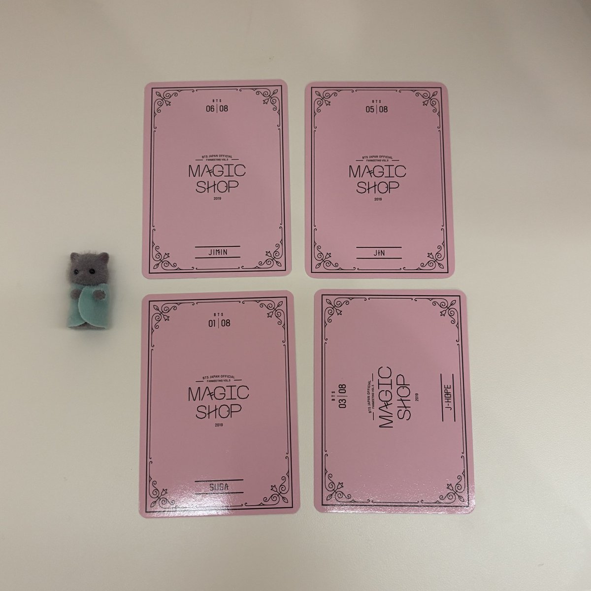 luvihaechie's tweet photo. WTS bts magic shop 2019 japan fanmeeting cards
—> dm @luvlies.sales on instagram for more info!! https://t.co/19O9Hi7uFp