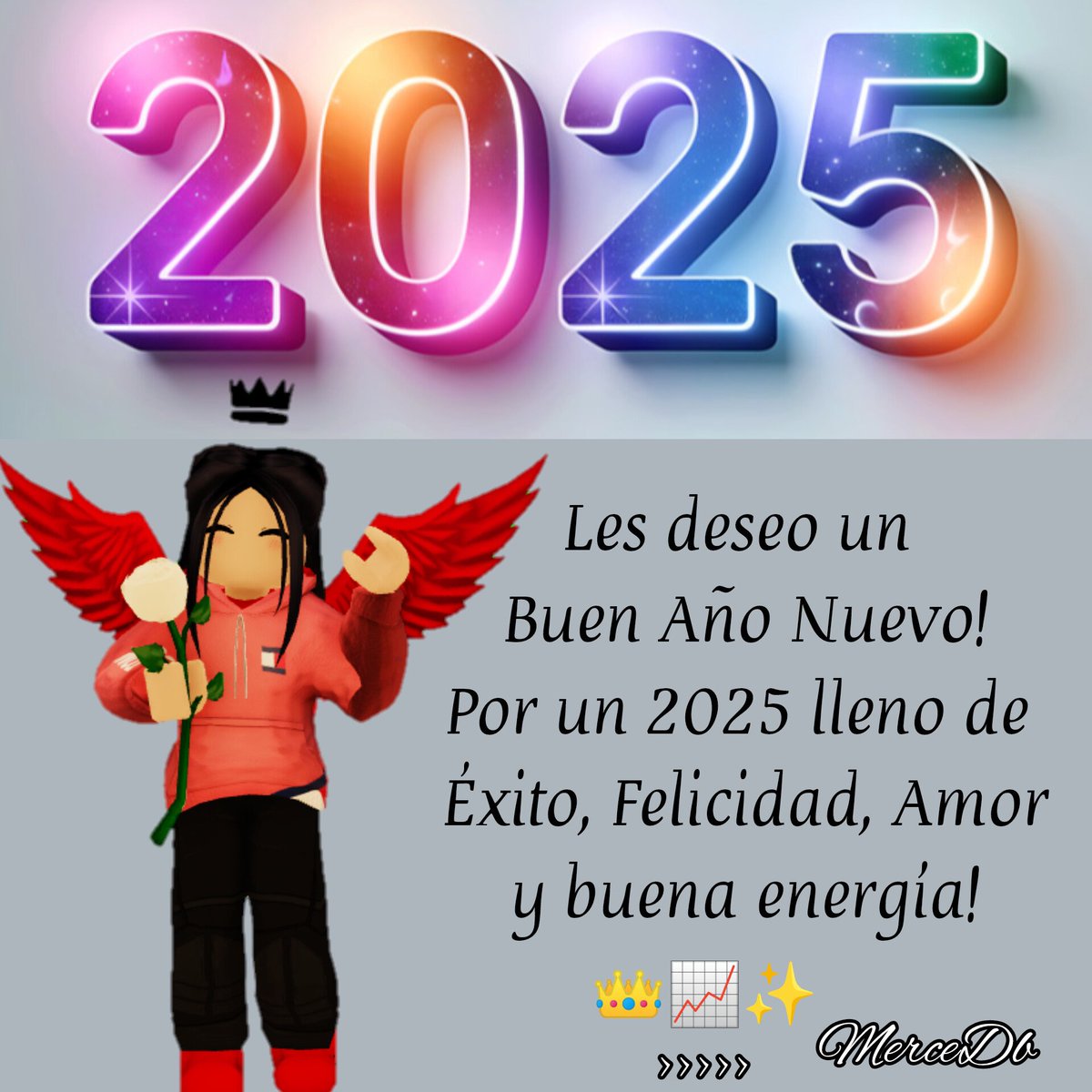 🤍¡Feliz Año Nuevo!💫
-
📈Que este año sea muchísimo mejor, y por supuesto sigamos creciendo...🚀