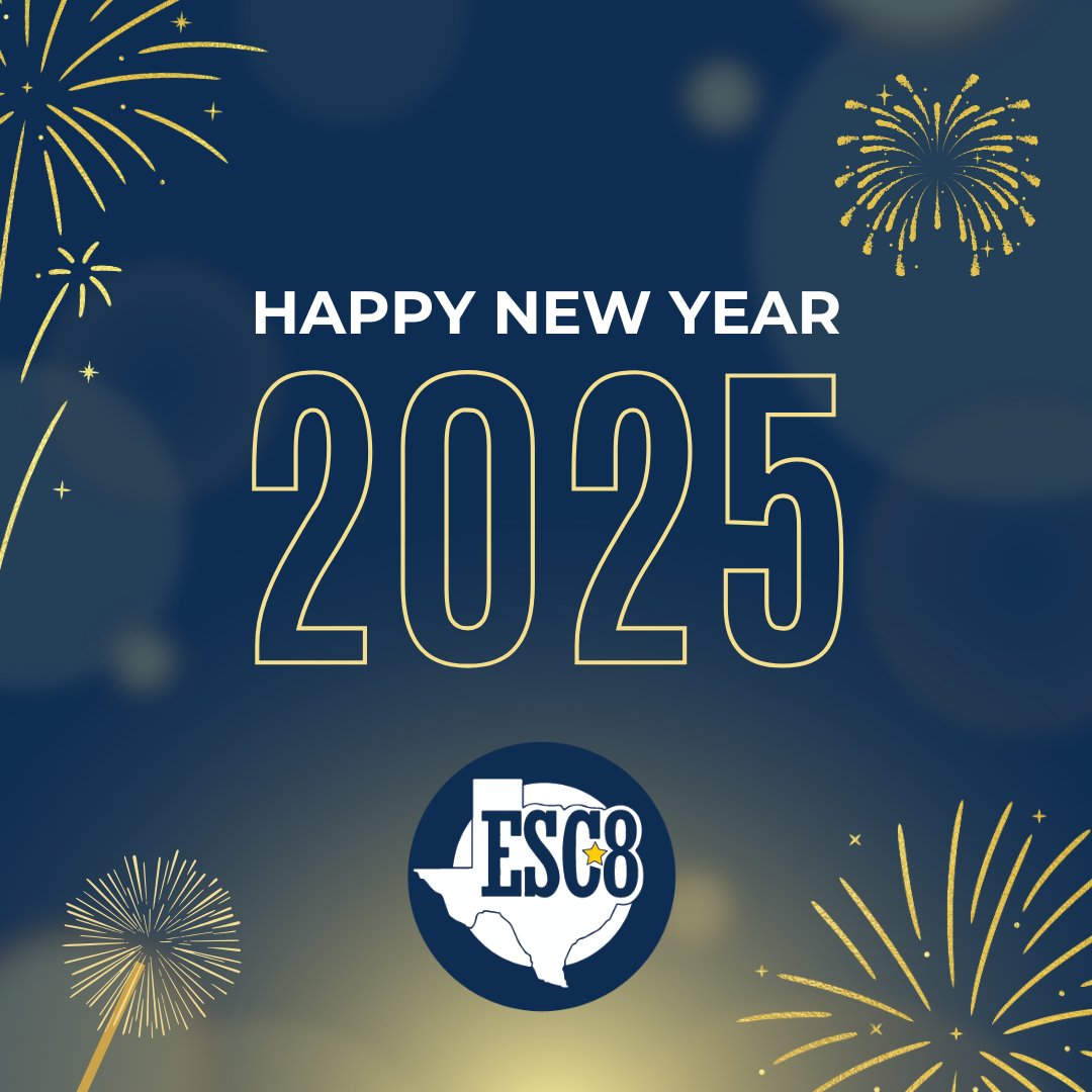 Welcome, 2025! ESC8 wishes everyone a year filled with new opportunities, growth, and inspiration. Happy New Year!