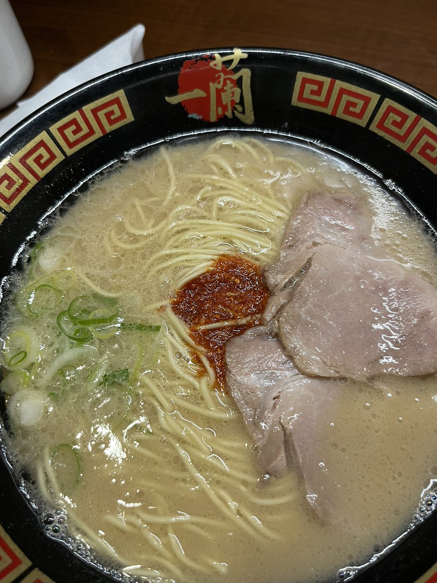 あと3日しかないから夜中に🍜