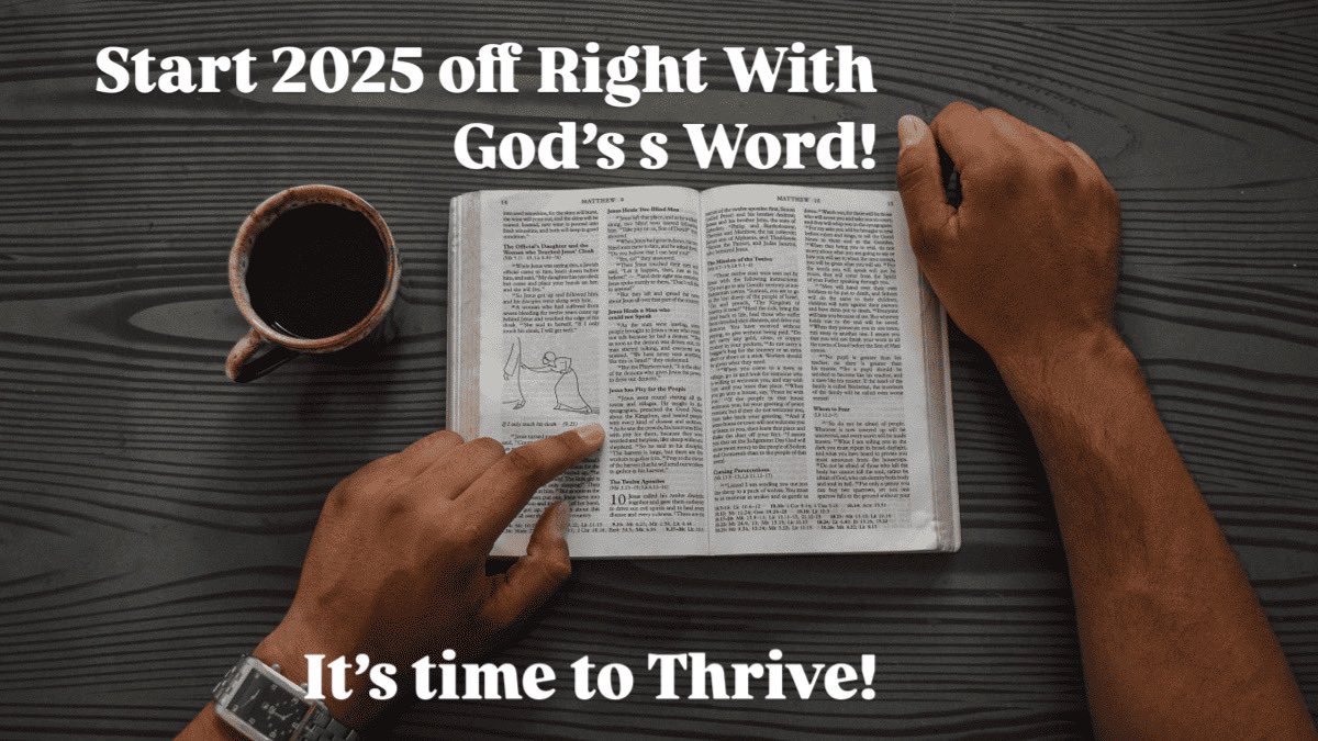 revthadthomas's tweet photo. Wednesday’s God Word! Happy New Year! 
#HappyNewYear2025 https://t.co/0bVGyBdDNt