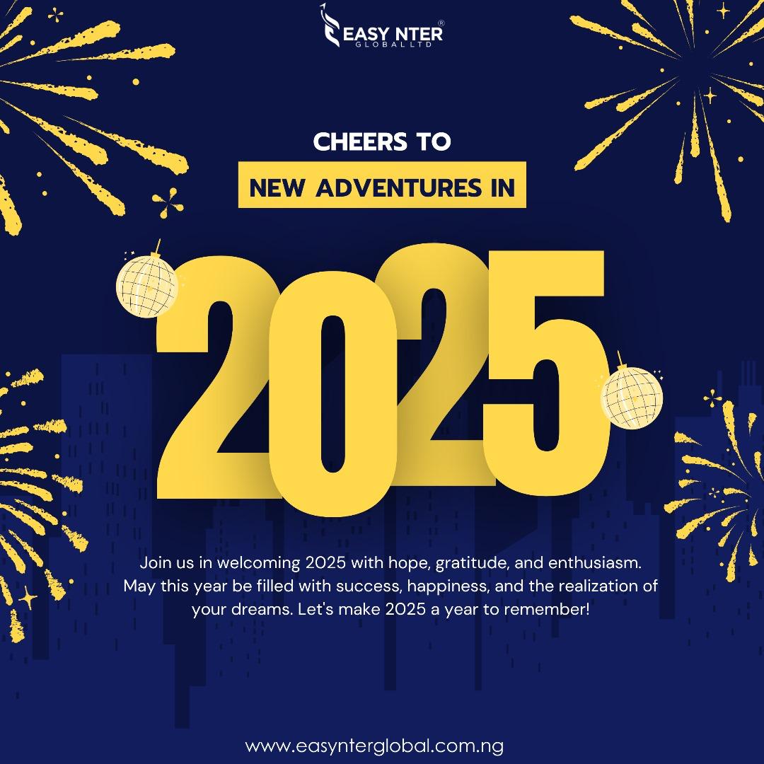 We anticipate the opportunities that 2025 will present, approaching the future with optimism and resolve as we strive towards our objectives. Wishing everyone a successful journey ahead. #NewBeginnings #2025Goals