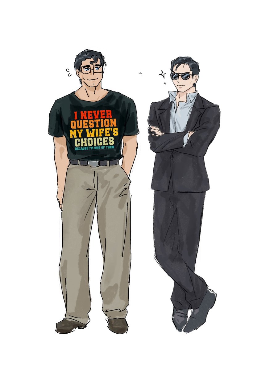 XueGaoCold's tweet photo. Clark and Bruce🥰

#superbat https://t.co/au5EV8oOfg