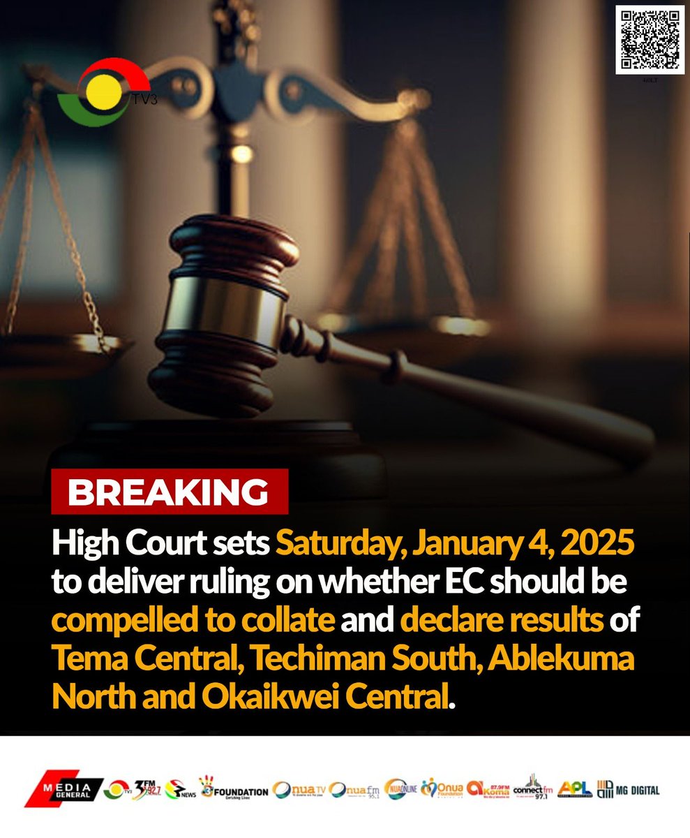 📍News in. Visit 3news.com for details.

#TV3GH