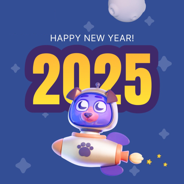 Happy New Year! 

2025 is the year of the MoonPet 🚀
