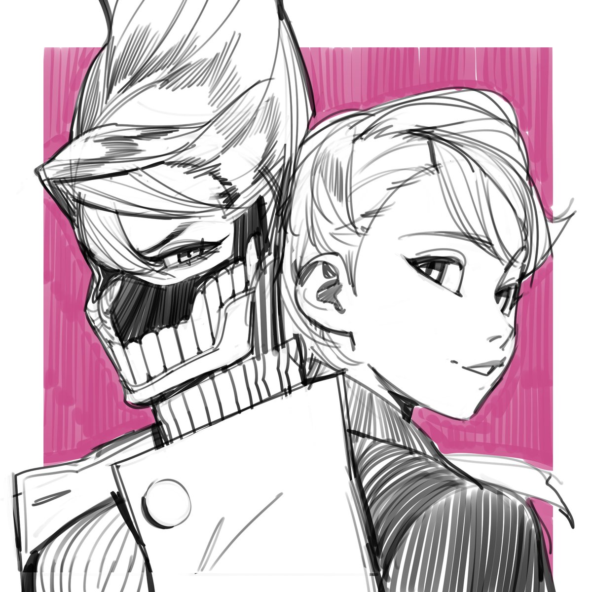 comitomato's tweet photo. Dandadan sketch https://t.co/xJpP87ulEN