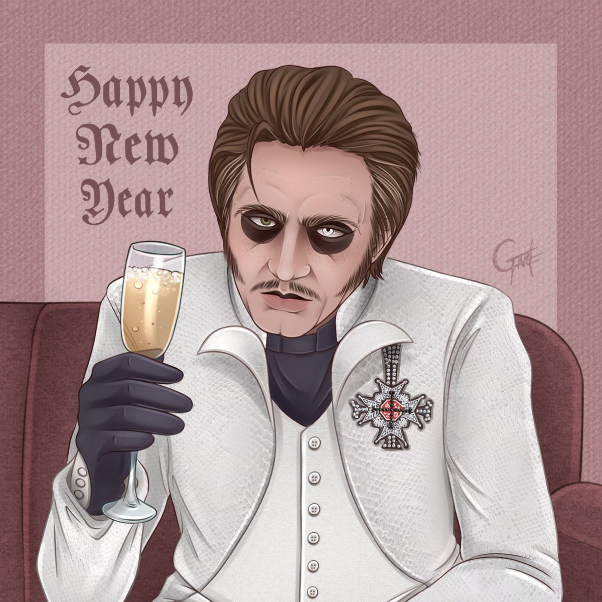 ✨Happy New Year! 🥂 A toast to a year full of learning, experiences, and lots of new drawings haha! 🎉

#Ghost #TheBandGhost #GhostBand #CardinalCopia #CopiaGhost #GhostCopia #PapaEmeritus #PapaCopia #PapaEmeritusIV #HappyNewYear #Happy2025